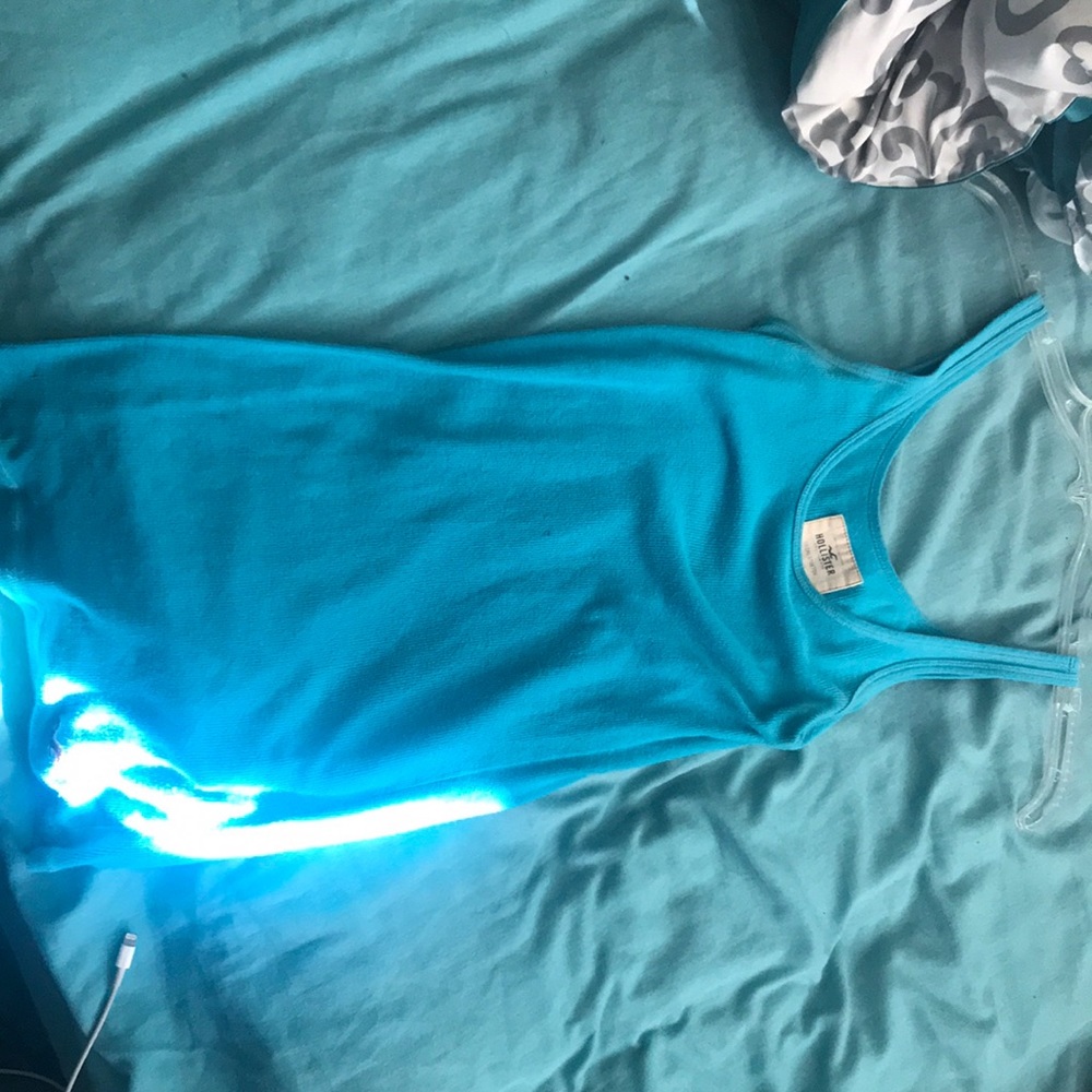 Blue tank top